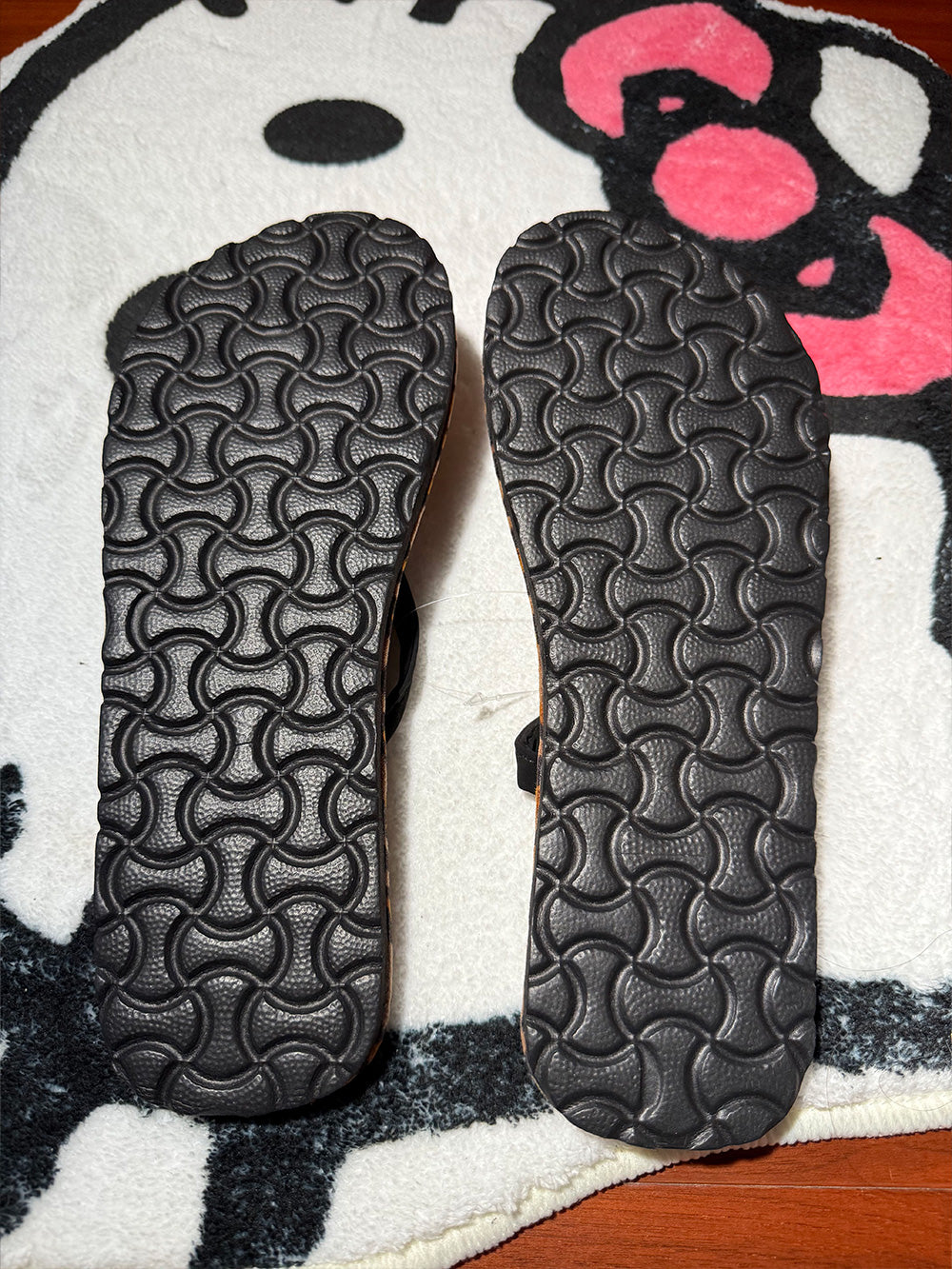 Hello Kitty Cheetah Flip Flops