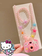Sanrio children's mini projector camera necklace | Elementary School Photo Toy | Cartoon Pendant