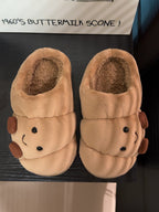 Fluffy Fuzzy Scuff Slippers Soft Comfy Memory Foam Non-slip Indoor House Shoes