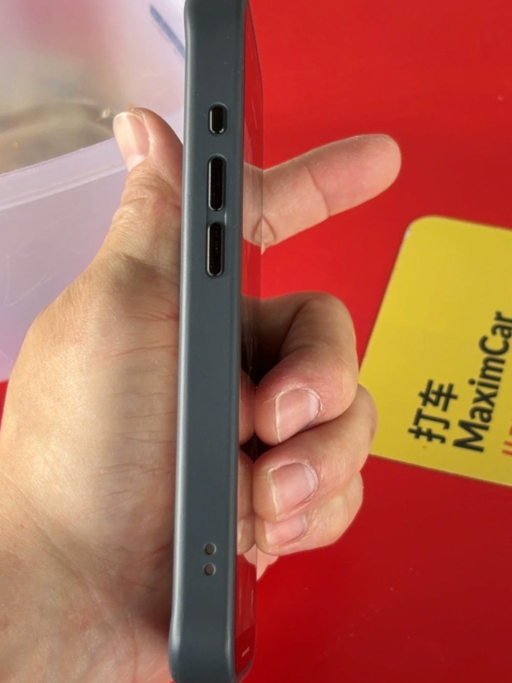 iPhone16promax/15/14/13pro case| NFC screen mirroring e-ink screen phone case