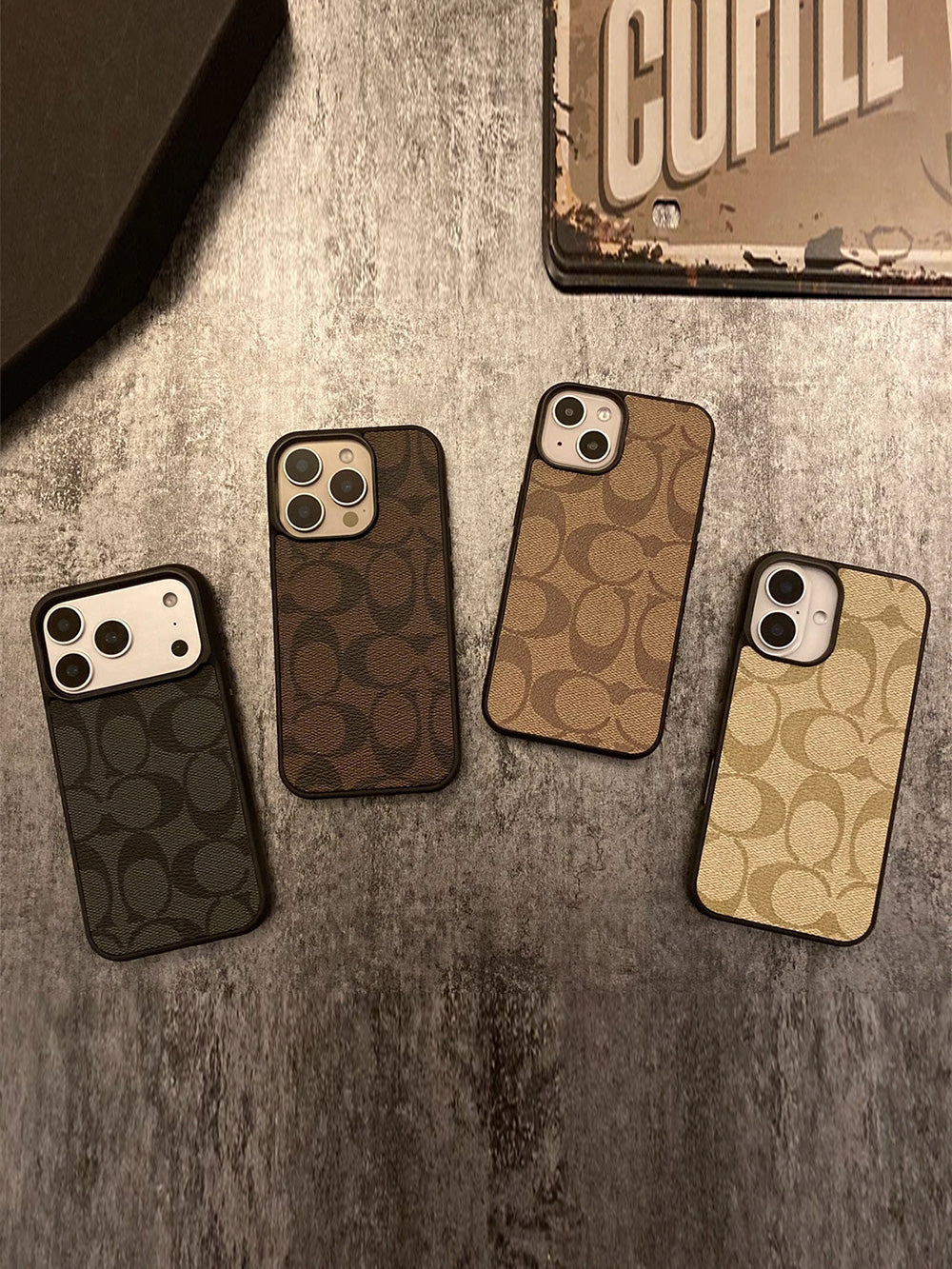 iPhone17/16/15promax/14pro/13 case |Leather, luxury and high-end