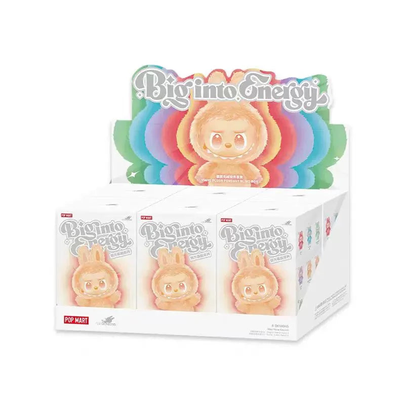 Big into Energy Series-Vinyl Plush Pendant Blind Box