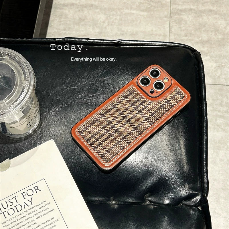 iPhone case |Premium printed leather protective case